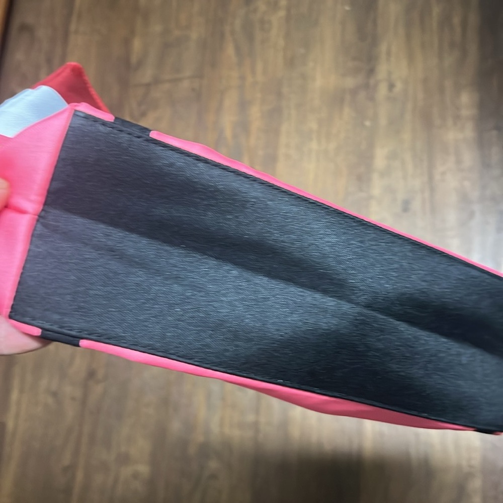 Kate Spade Red and Pink Striped Tote NWOT - Picture 5 of 8